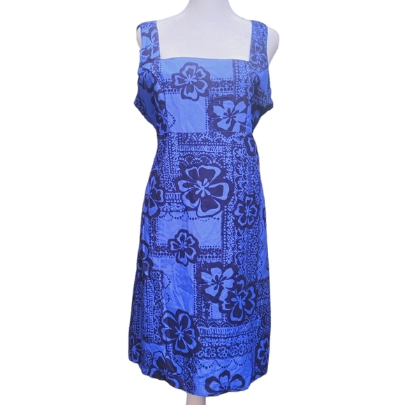 Dead Stock Billabong Made In USA Vintage Blue Dress Juniors Size 9 - Picture 2 of 5